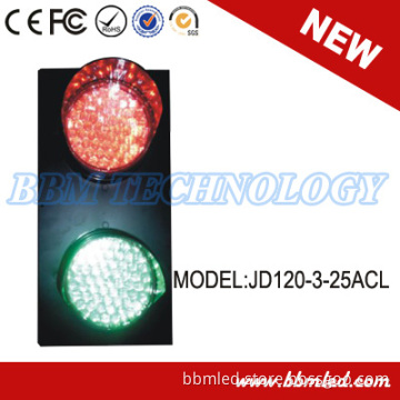 120mm Red and Green Cobweb Lens LED Traffic Light